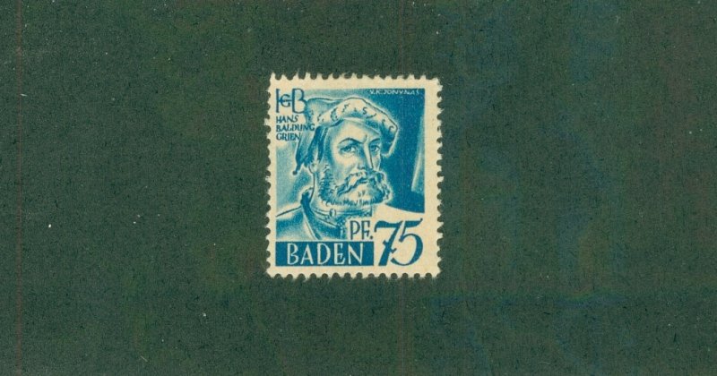 BADEN -GERMAN STATE 5N11 MH BIN$ 0.50