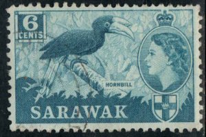 Sarawak  #200  Used CV $3.50