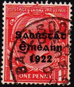 Ireland.1922 1d S.G.53 Fine Used