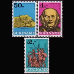 SURINAM 1980 - Scott# 549-51 London Exhib. Set of 3 NH