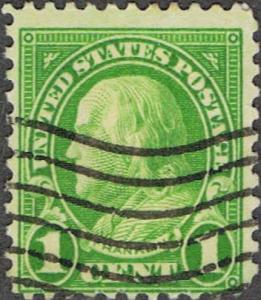 US Used 1 cent Scott #632 Average