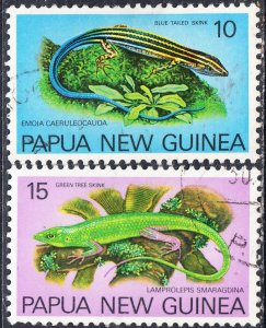 Papua New Guinea  #478-481     Used