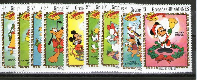 Grenada Grenadines 560-568 MNH