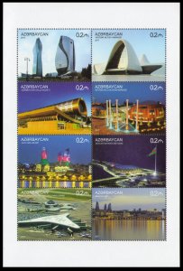 2017 Azerbaijan 1323-30KL Architecture