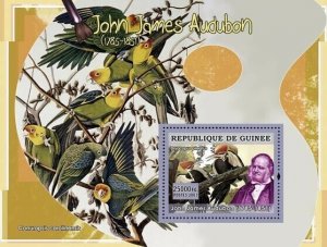 Guinea 2007 MNH - ART - Birds on paintings: John J. Audubon. Mi 4881/BL1275