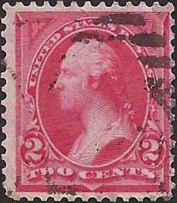 # 265 CARMINE USED GEORGE WASHINGTON