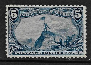 US 1898 Sc. #288 VF/XF LH mild gum bend