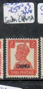 INDIA  CHAMBA KGVI 2A     SG 113   MNH          P0602A H