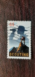 US Scott # 4472; used 44c Scouting from 2010; VF/XF centering; off paper