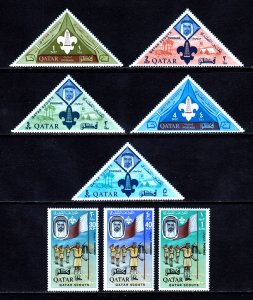Qatar - Scott #53-60 - MNH - SCV $49
