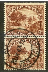 SOUTH AFRICA 28 UESD PAIR SCV $67.50 BIN $27.50 STRUCTURES