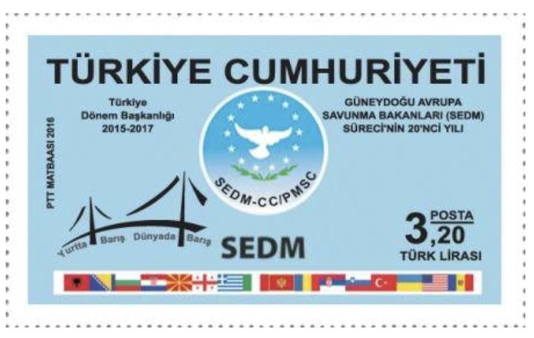 TURKEY 2016 - 20 th ANNIVERSARY OF THE SEDM PROCESS, PIGEON