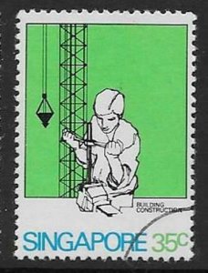 SINGAPORE SG401 1981 35c TECHNICAL TRAINING FINE USED