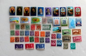 St Lucia Lot of 56, Mint/Used, Former British Colony, Some sets, Fine 