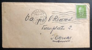 1929 Tallinn Estonia Cover To Togeval