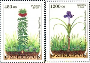 248349 MNH UZBEKISTAN 2010 FLORES