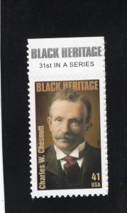 4222 Charles Chesnutt, MNH w/banner