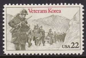 2152 Korean War Veterans MNH