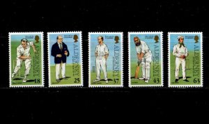 Alderney 1996 - Cricket - Set of 4 Stamps - Scott #101-105 - MNH