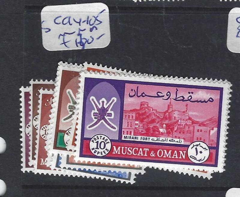 MUSCAT (P2402B)  SG 94-105  MNH