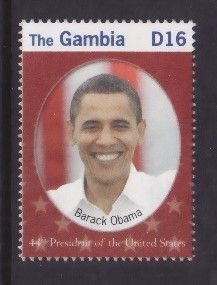 Gambia-Sc#3182- id8-unused NH set-President Obama-2009-