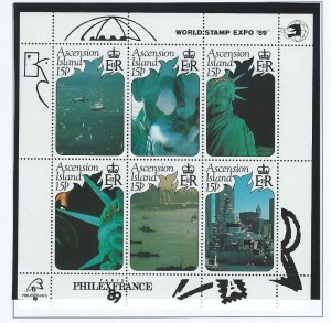 Ascension sheetlet  mnh   SC#  474