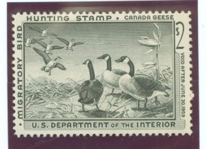 United States #RW25 Mint (NH) Single (Geese)