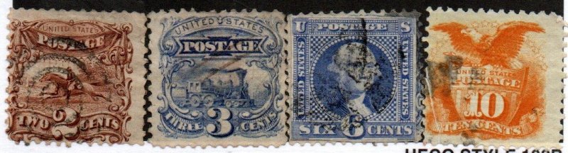 United States 113-116 Used