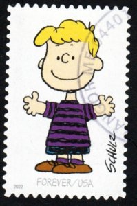 SC# 5726h - (60c) - Peanuts Characters Schroeder USED Single Off Paper