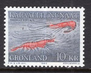 Greenland 136 Shrimp MNH VF