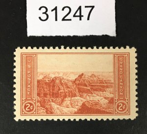 US STAMPS  # 741 MINT OG H *PSE GARDED VF-XF 85 JUMBO CERT*  LOT #31247