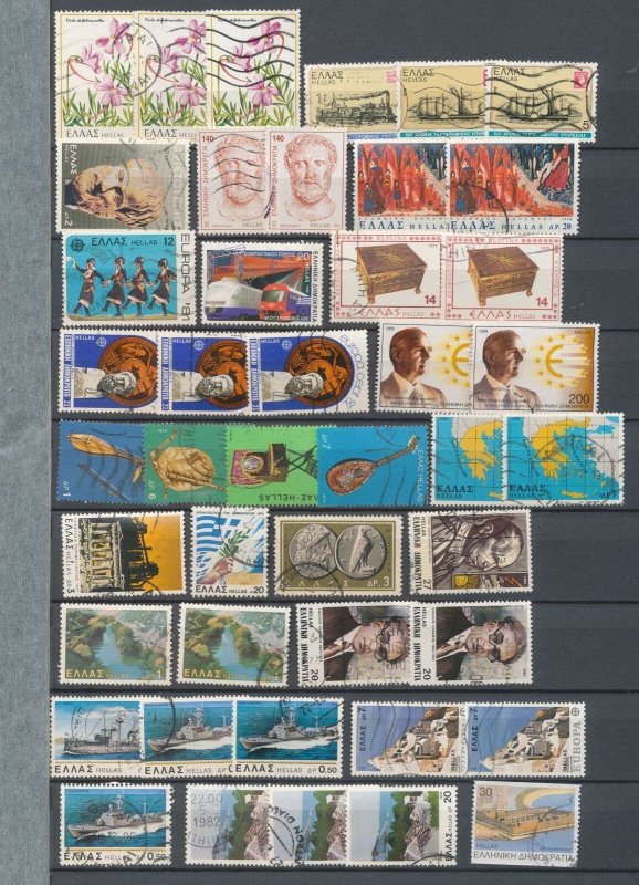 Greece Used (Apx 198 Items) UK2268