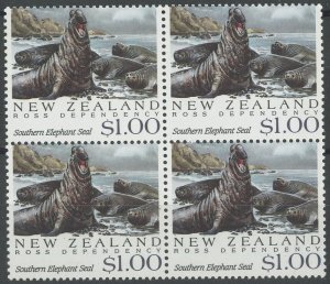 NEW ZEALAND - SC #1098 - MINT NH BLOCK OF 4 - 1992 - Item NZ371