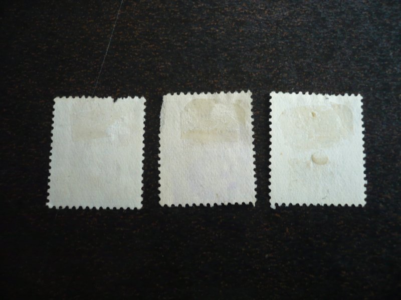 Stamps - Egypt - Scott# 96-98 - Used Part Set of 3 Stamps