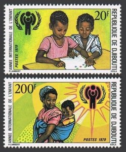 Djibouti 489-490,MNH.Michel 241-242. IYC-1979.Children,Mother.