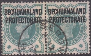 Bechuanaland    Protectorate   #75  Used  Pair  Serow CDS