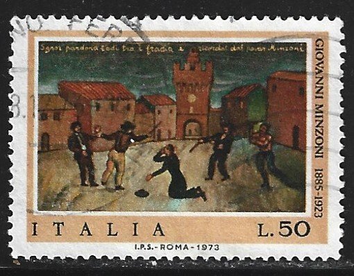 Italy #1113     used