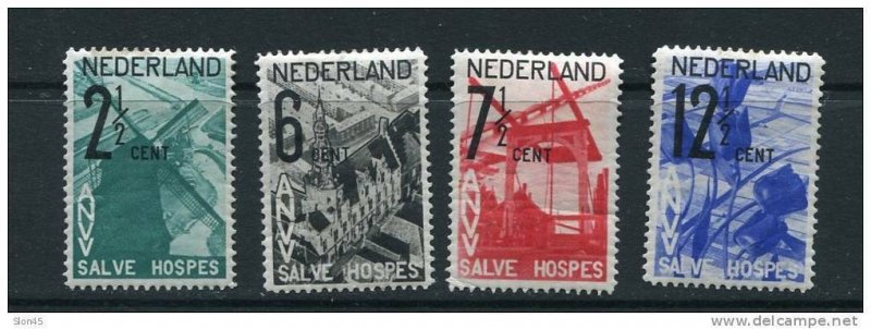 Netherlands 1932 Sc B54-7 Mi 249-2 MvLH (Trace) Overprint CV 300 euro