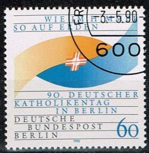 Germany 1990,Sc.#9N590 used, German Catholic Congress, Berlin