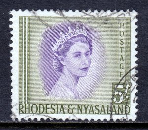 Rhodesia and Nyasaland - Scott #153 - Used - SCV $7.50