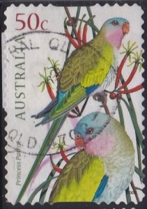 Australia - 2005 Aust. Parrots Princs Parrot -used 50c