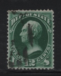 O63 VF used neat cancel with  nice color cv $ 125 ! see pic !