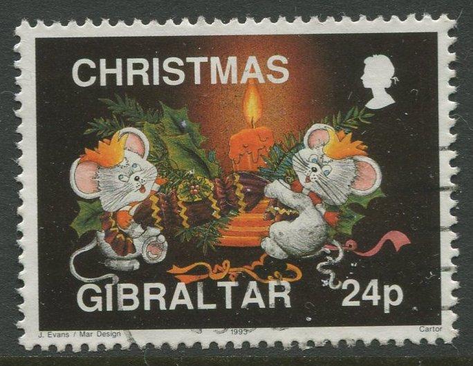 Gibraltar #650  FU  Scott CV. $0.70