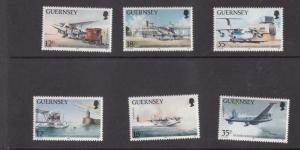 GUERNSEY /Great Britain  - Presentation Set #  404-409  Mint