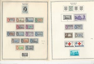 Bahamas Collection 1953-1971 on Minkus Specialty Pages, 11 Pages