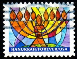 SC# 5739 - (60c) - Hanukkah - Used Single Off Paper