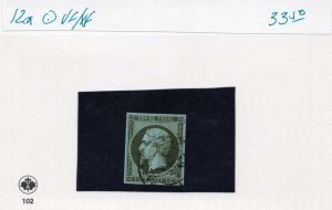 FRANCE  12A  USED   VF/XF