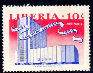 Liberia #C100, mint hinged--SPECIAL SHIPPING RATE