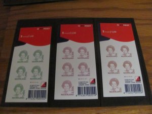 NETHERLANDS 1981-1986 MINT NEVER HINGED BOOKLETS (179) 3 PICTURES