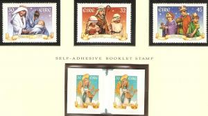 Ireland 1999 Scott 1213-1216a Christmas MNH